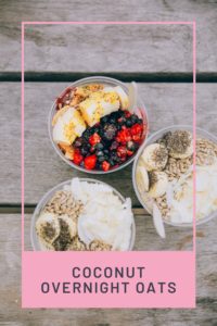 Read more about the article Coconut overnight oats
