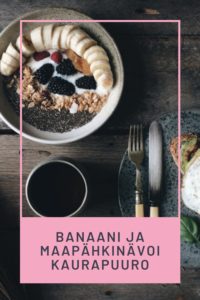 Read more about the article Banaani ja maapähkinävoi kaurapuuro