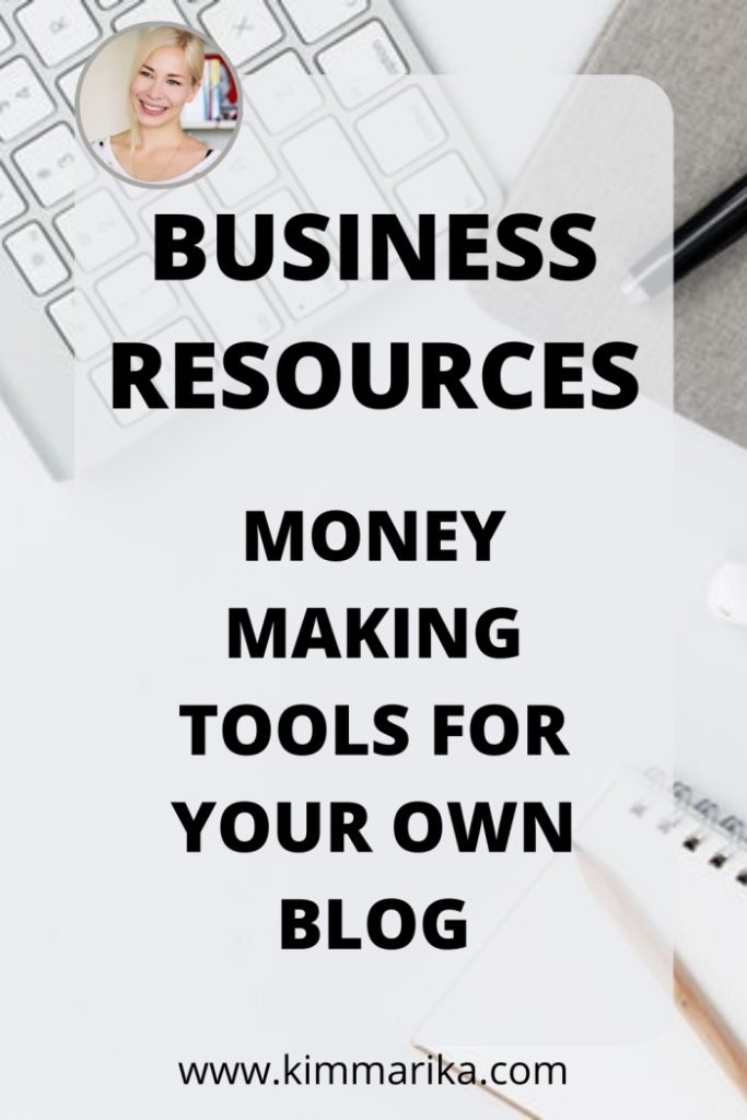buisness resources. money making tools for your own blog