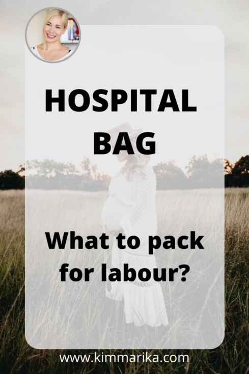 Hospital bag, what to pack for labor?